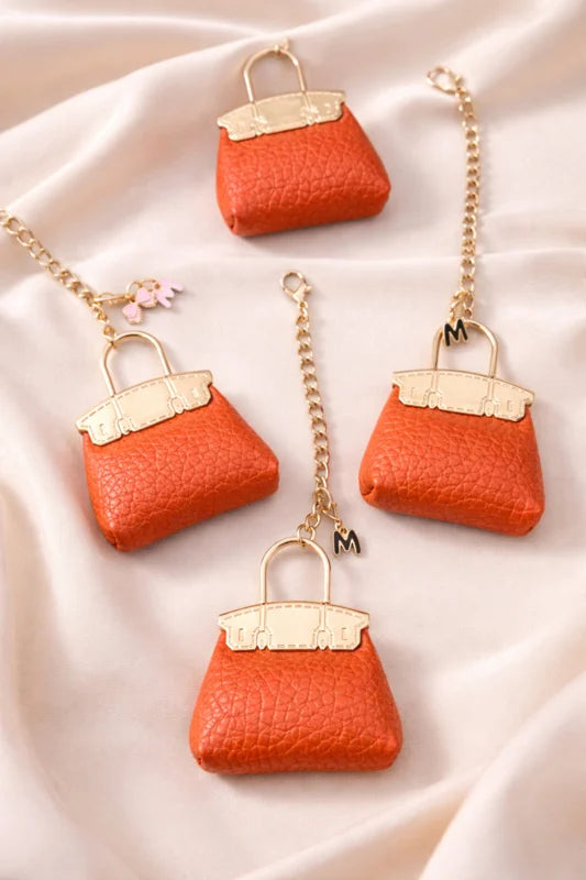 Madif Mini bag Charm - Terracotta