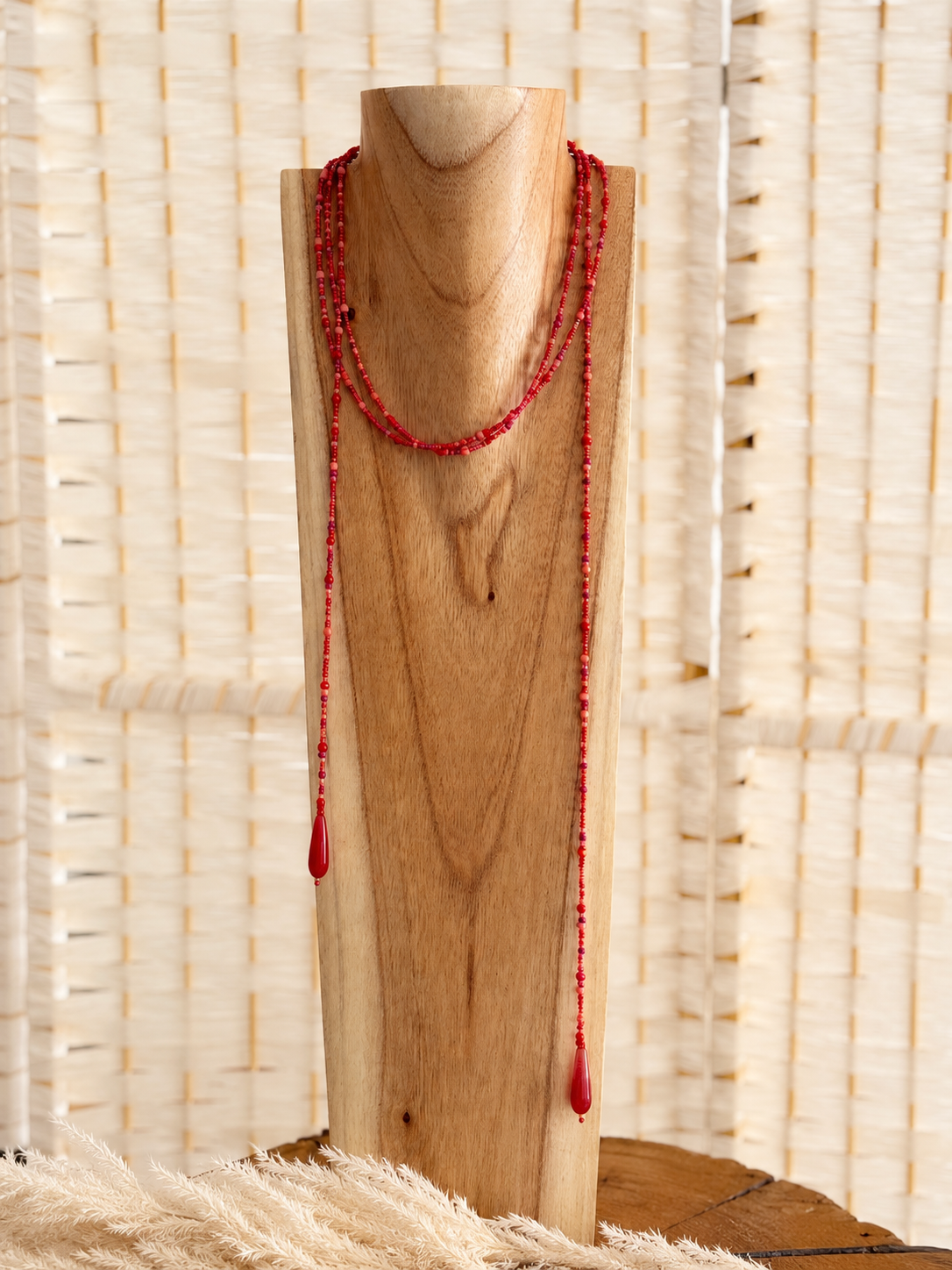 Scarlet Whisper Necklace