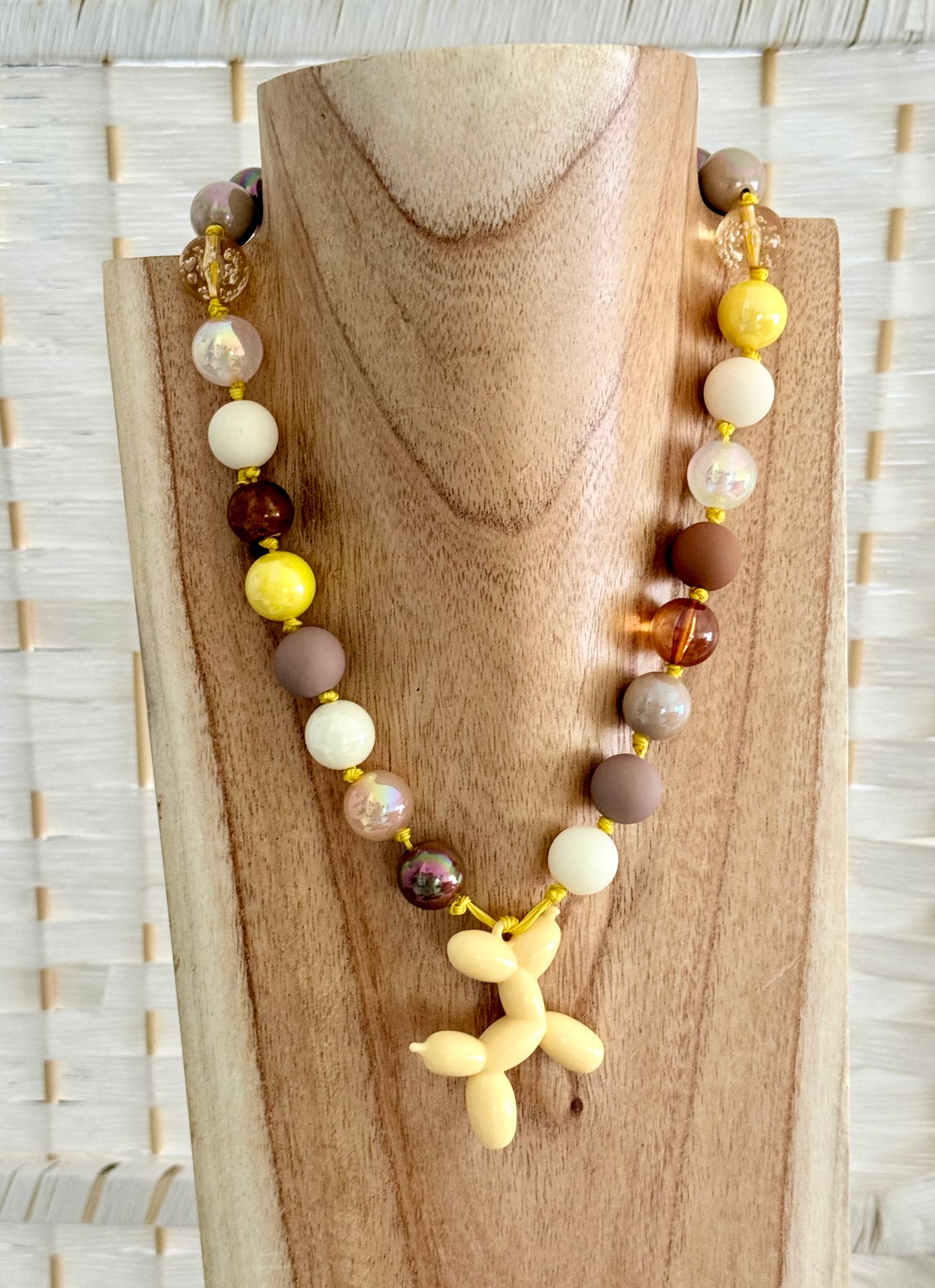 Sunny Pup Charm Necklace