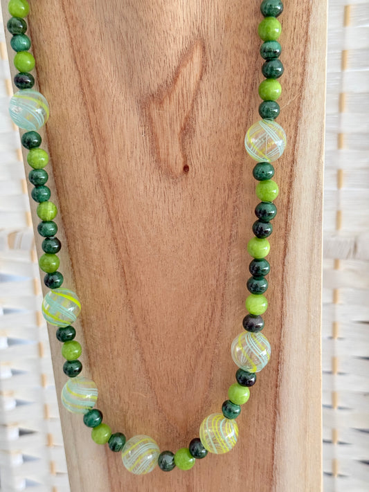 Lime Glow Necklace