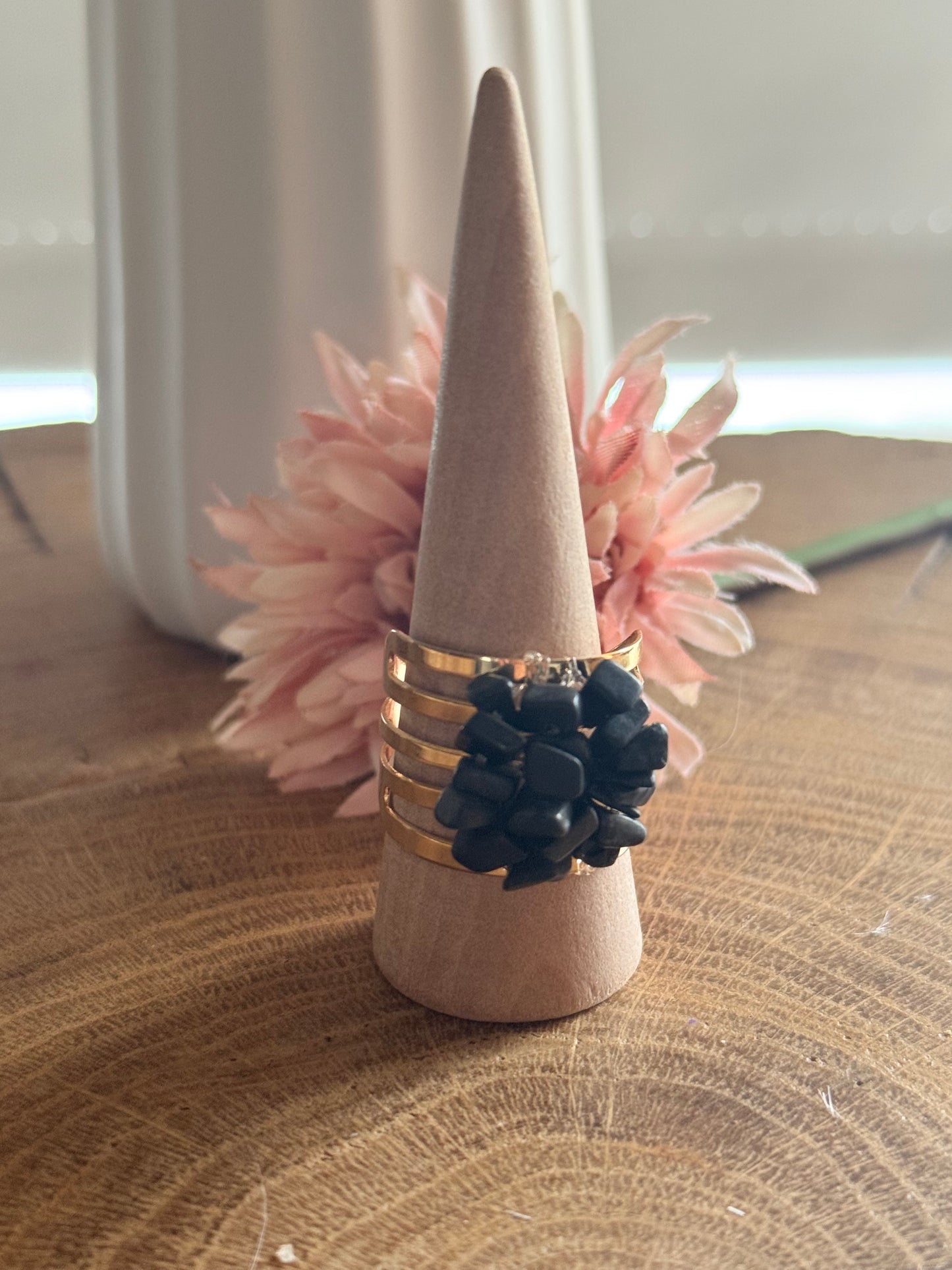 Midnight Bloom Ring