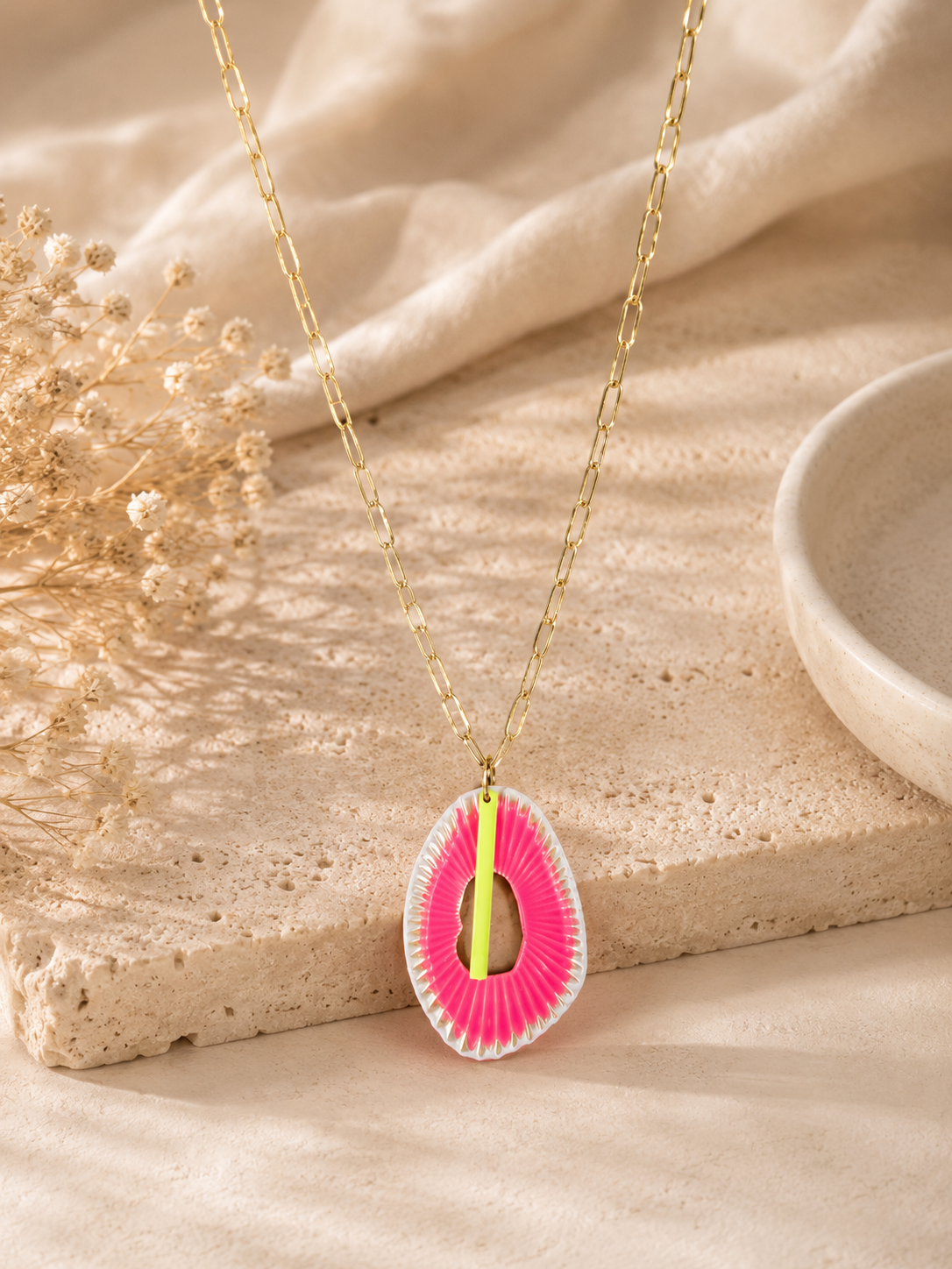 Neon Bloom Necklace