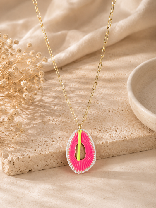 Neon Bloom Necklace