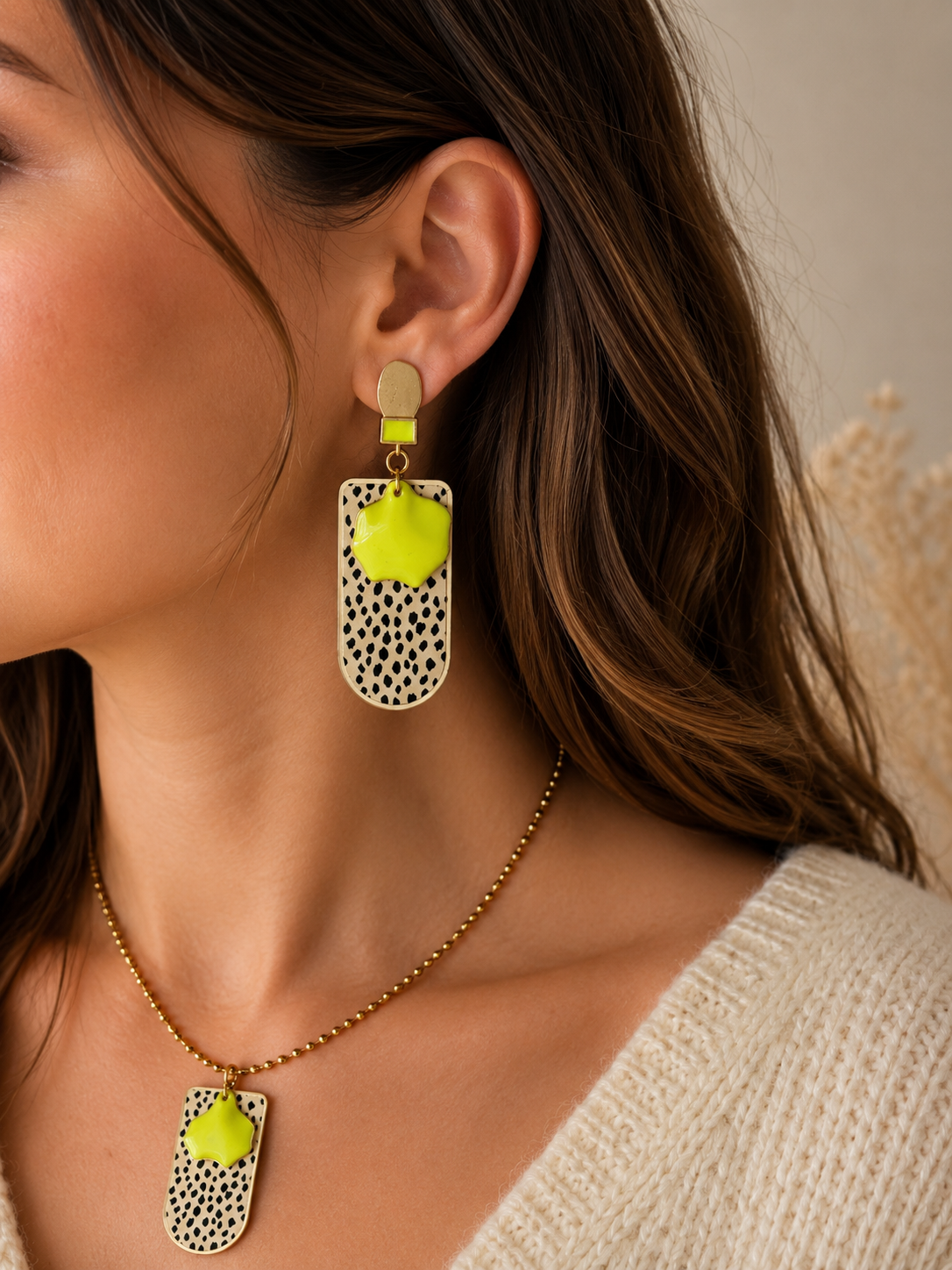 Wild Lime Necklace