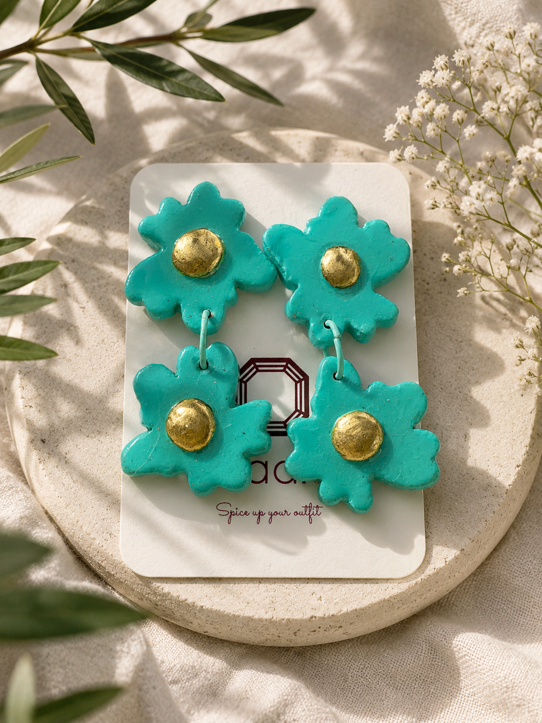Turquoise Blossom Dreams