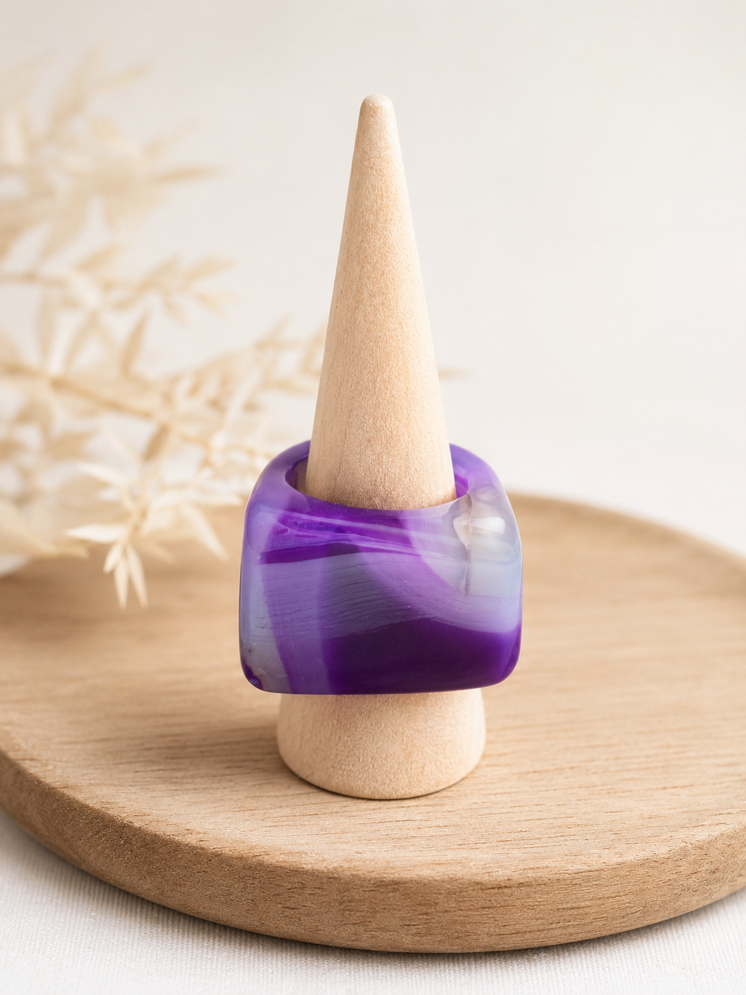Amethyst Whisper Ring