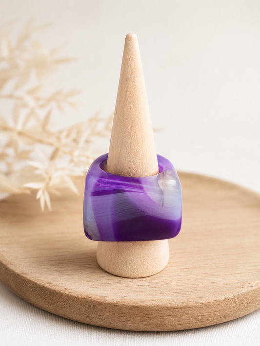 Amethyst Whisper Ring