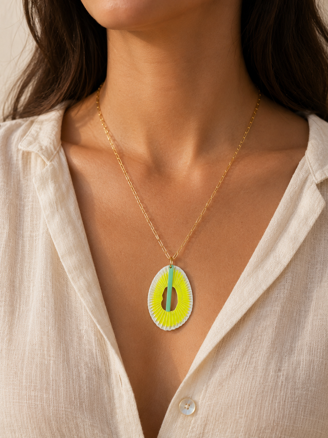Neon Bloom Necklace