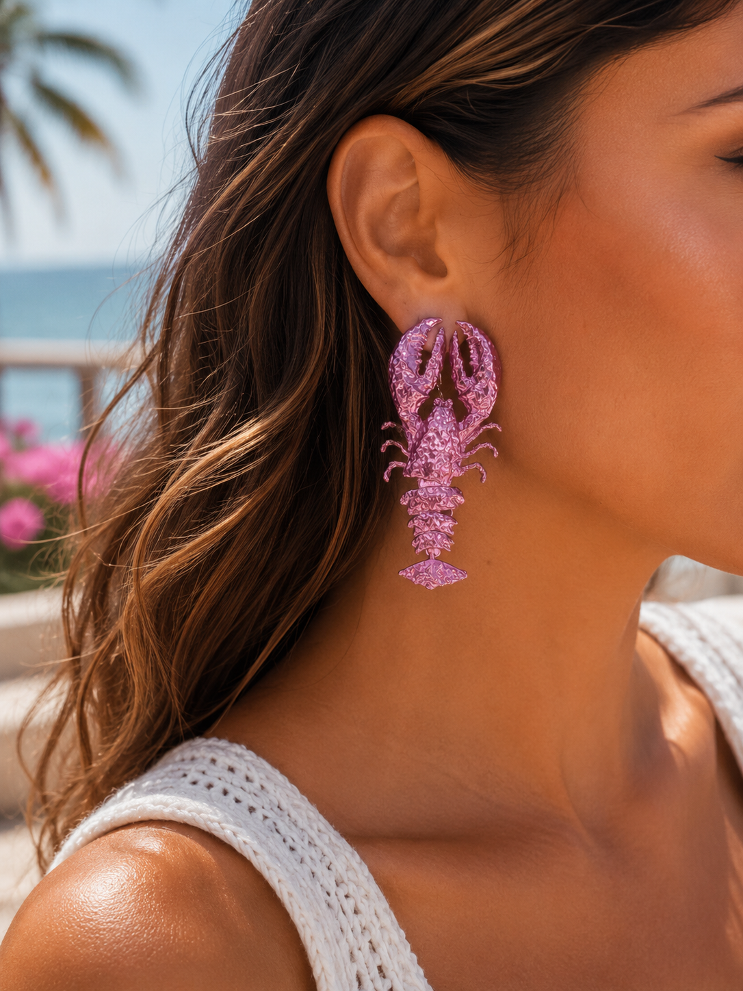 Lobster Earring