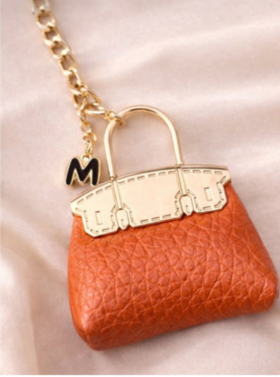 Madif Mini bag Charm - Terracotta