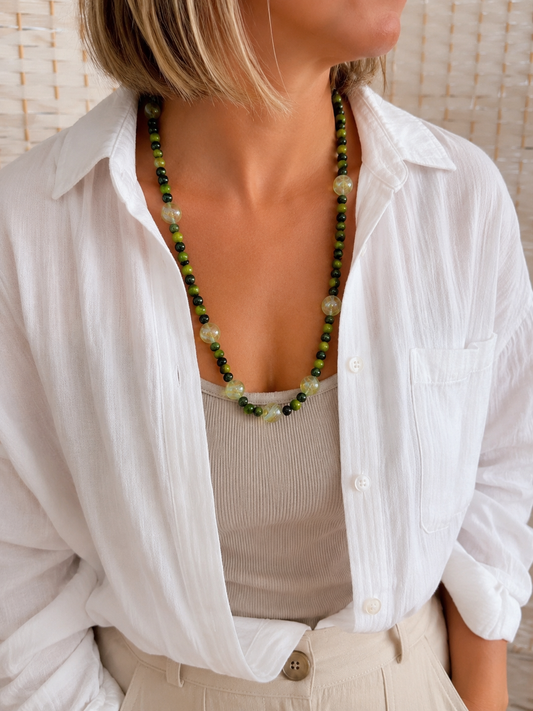 Lime Glow Necklace
