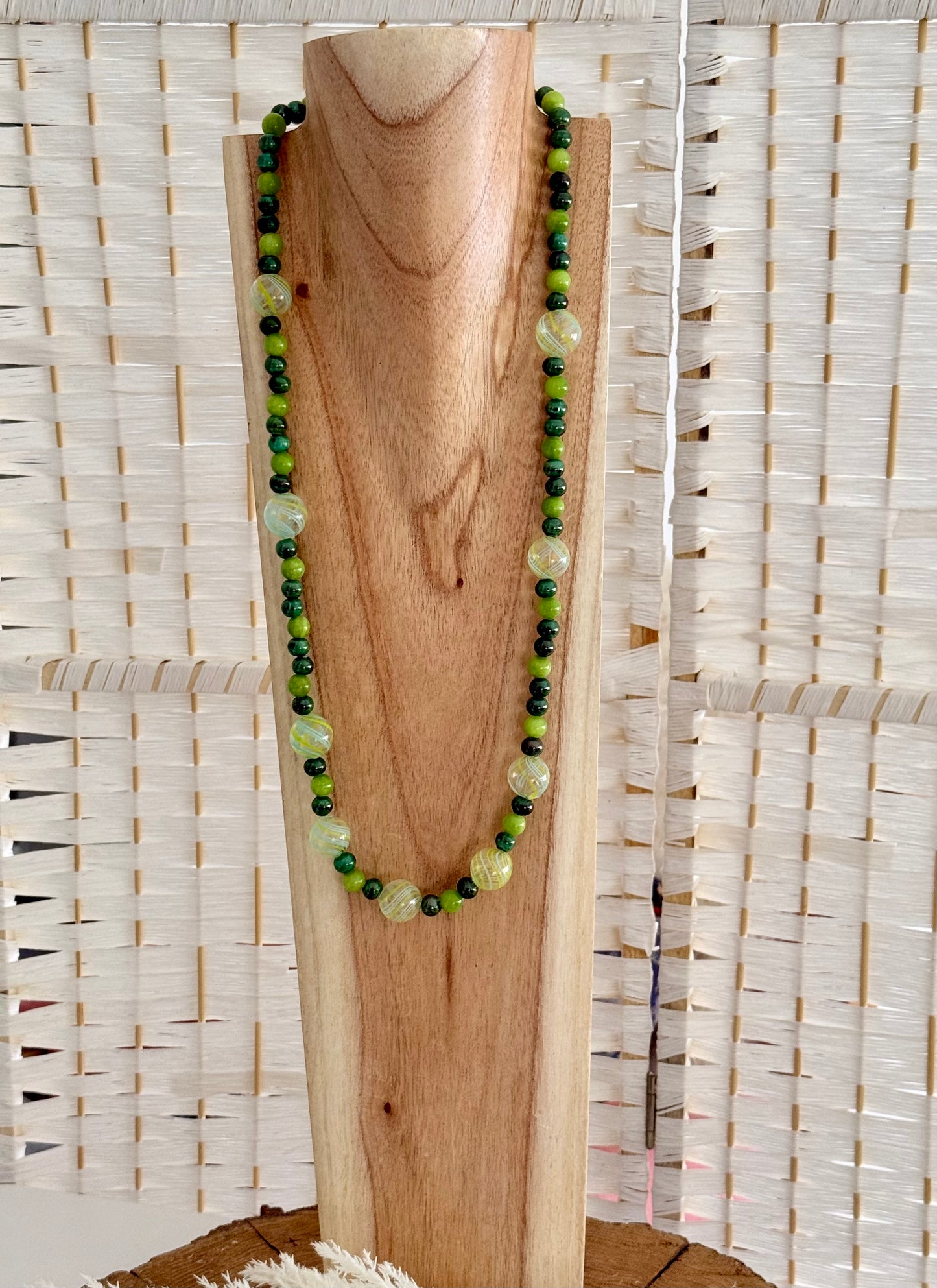 Lime Glow Necklace