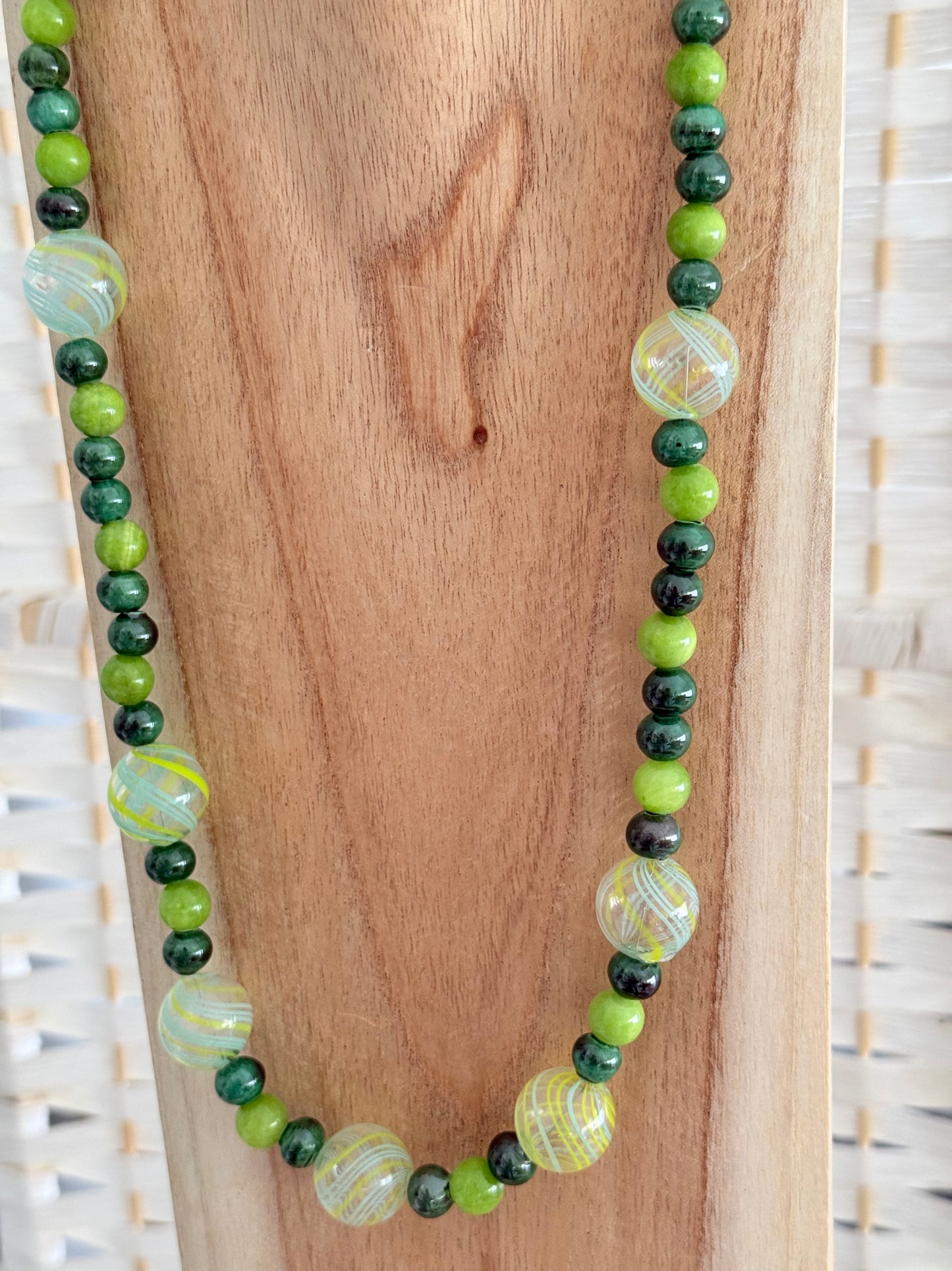Lime Glow Necklace