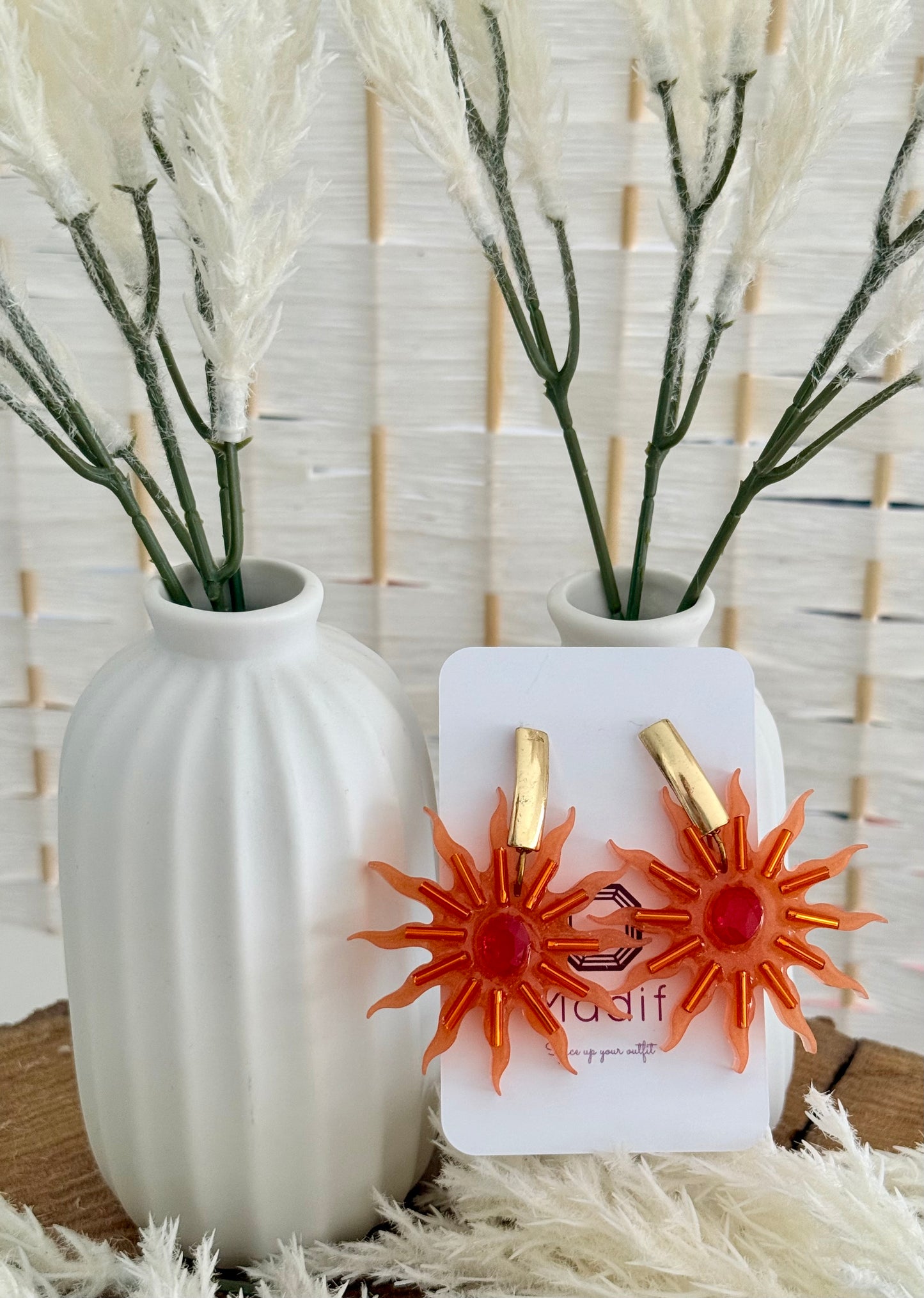 Sunset Flame Earrings