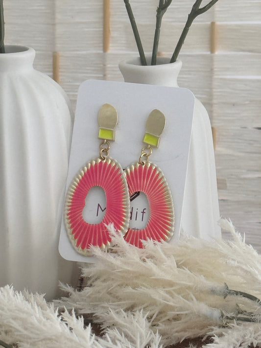 Neon Bloom Earrings