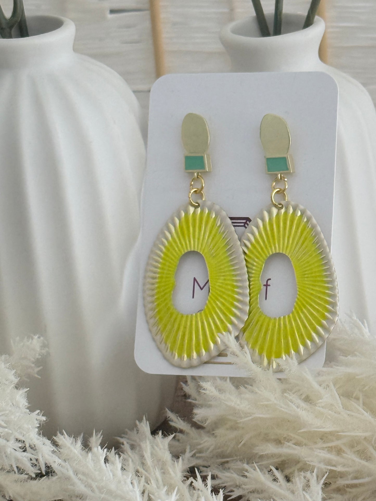 Neon Bloom Earrings