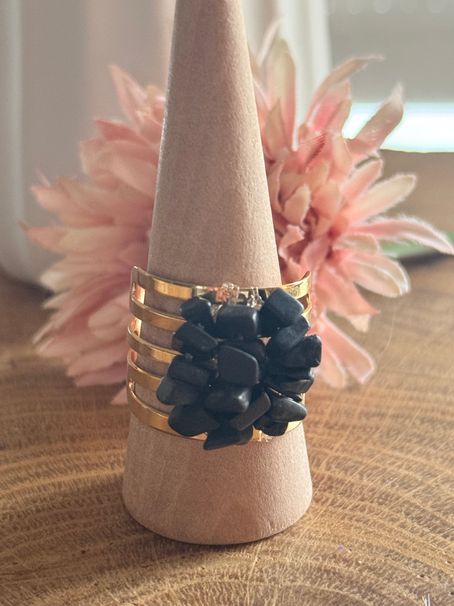 Midnight Bloom Ring