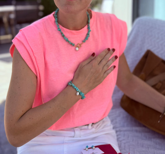Turquoise Pearl Reverie