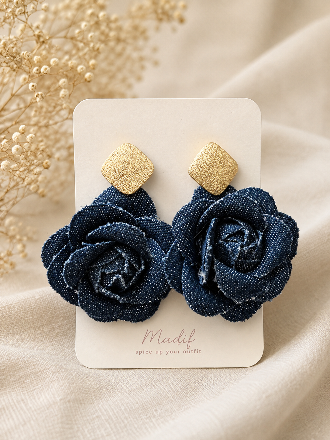 Dark Denim Bloom