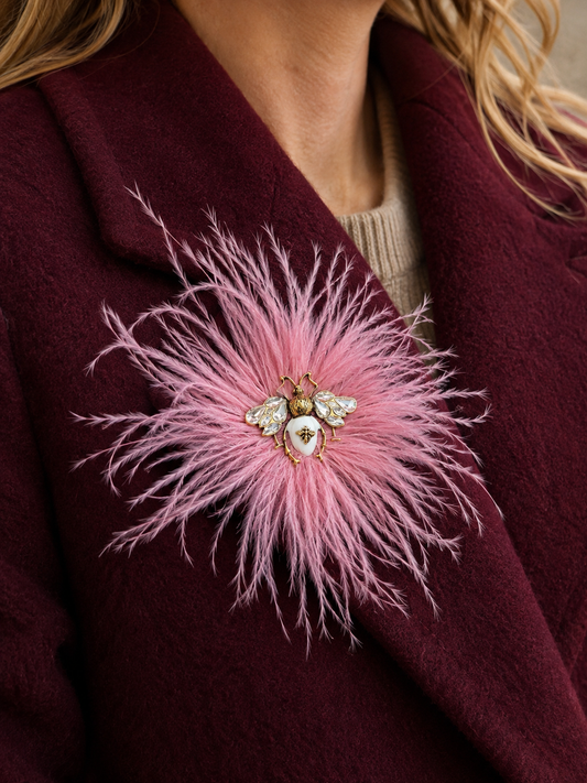 Pink Feather Muse